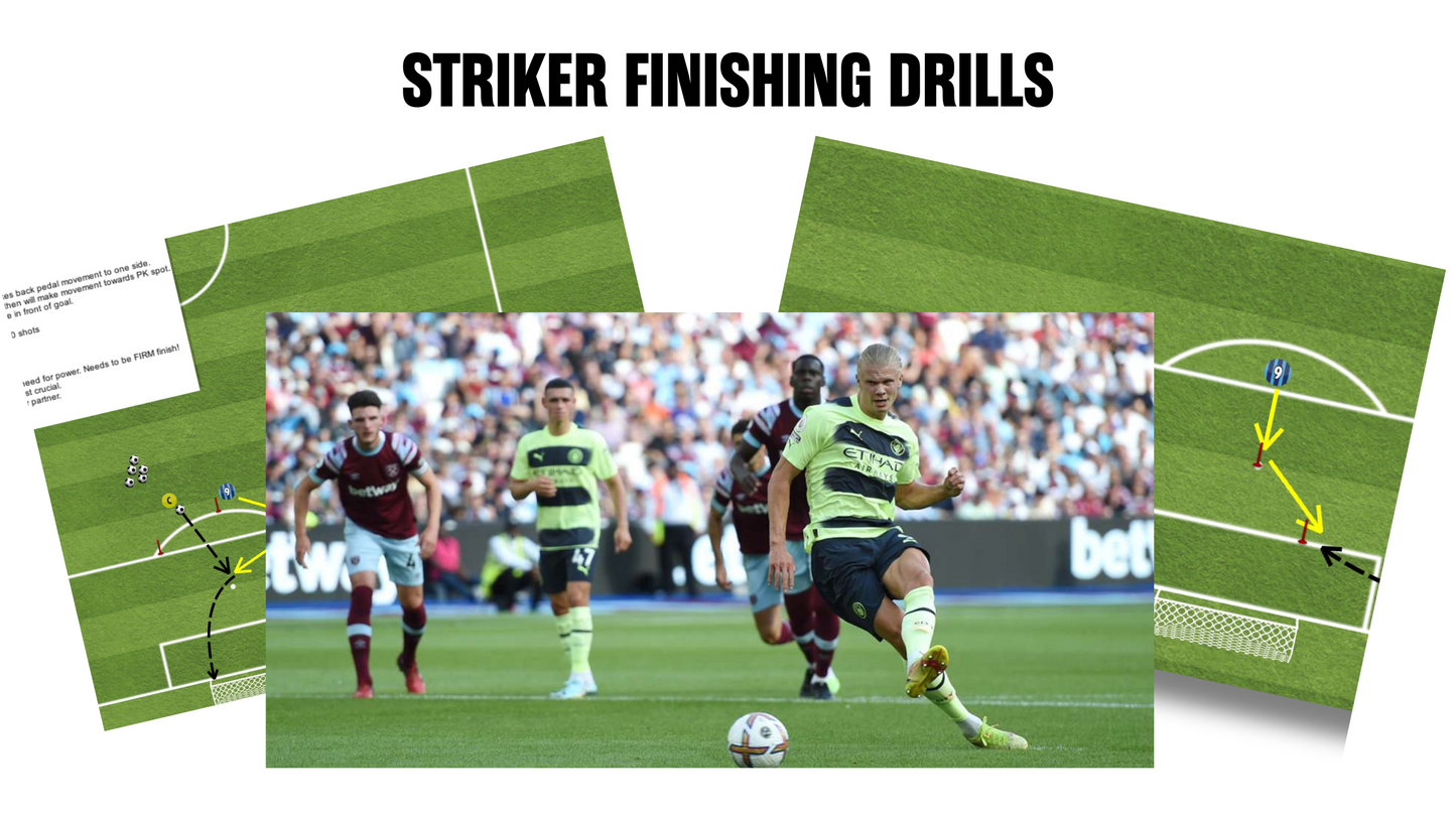 Striker Finishing Drills